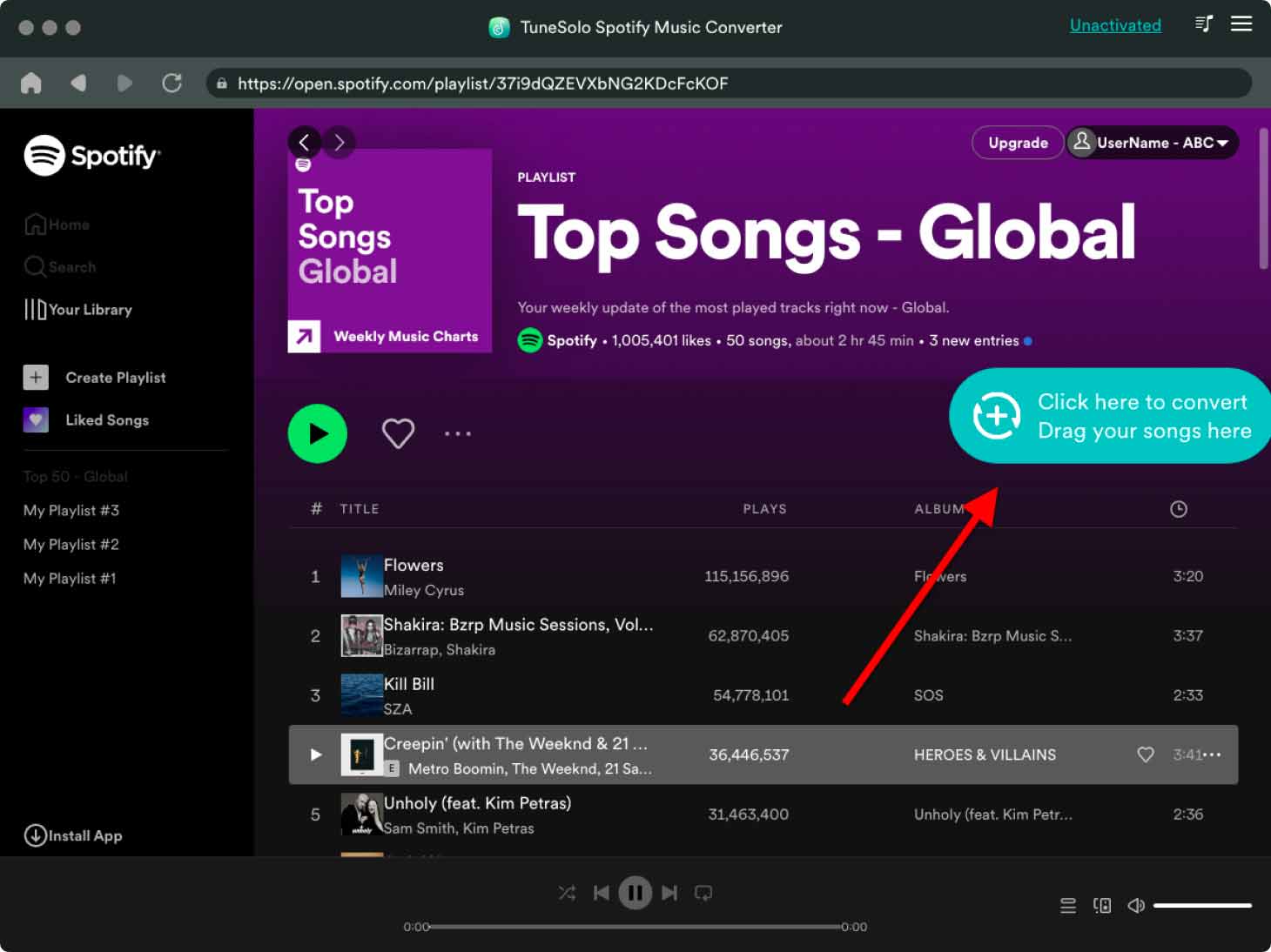 Scaricare Spotify Musica in MP3