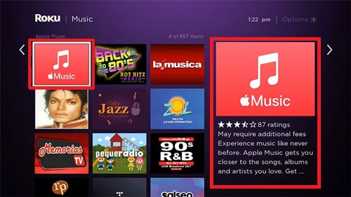 Jak zdobyć i słuchać Apple Music na Roku