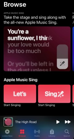 Apple Music 上的卡拉 OK