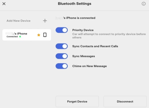 Bluetooth を使用して Tesla で Apple Music を再生する