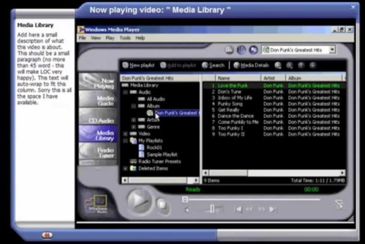 Windows Media Player on Windows XP