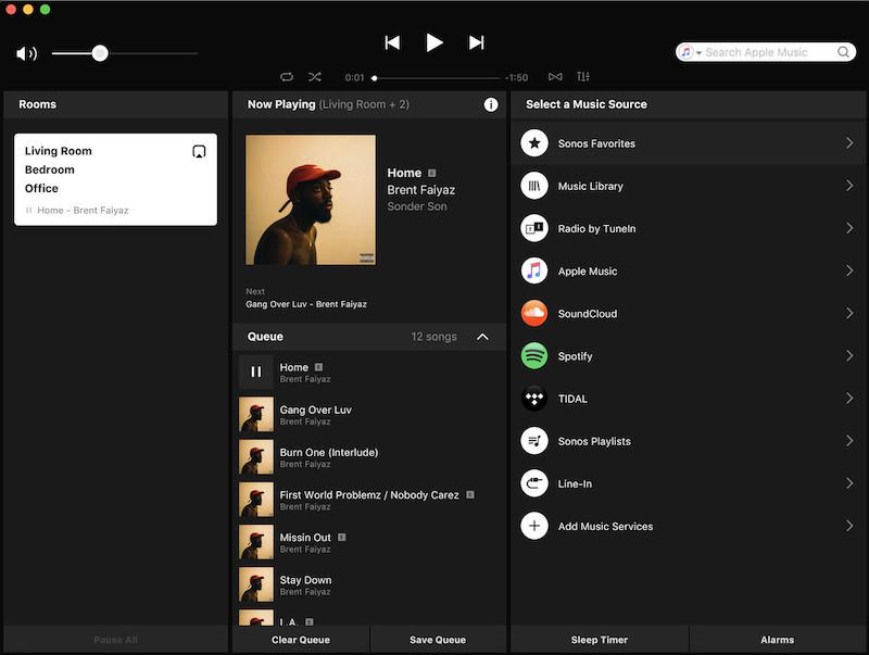 Speichern Spotify Musik zu Sonos auf dem Computer