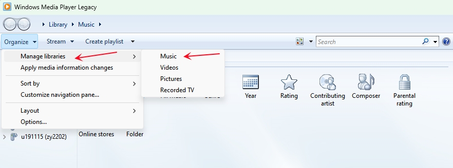 Come importare Spotify Musica in Windows Media Player