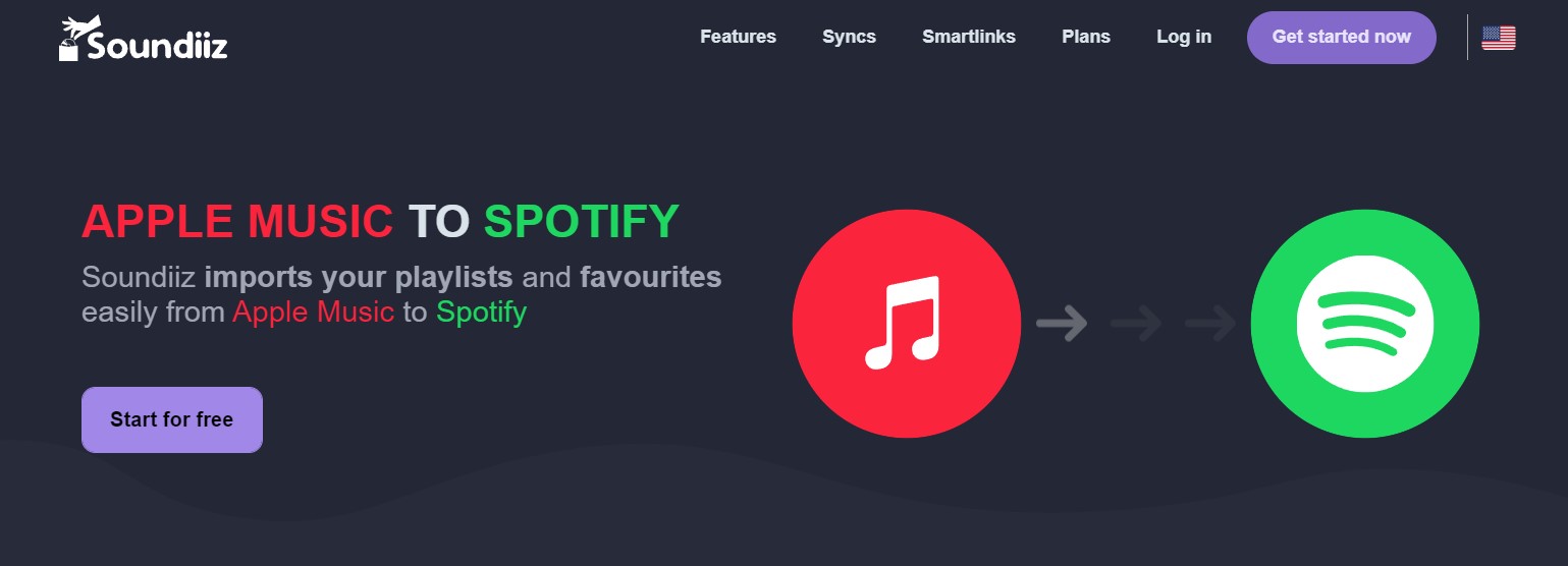 将 Apple Music 转移到 Spotify 与 Soundiiz