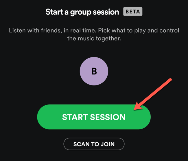 Activate Spotify Party Mode