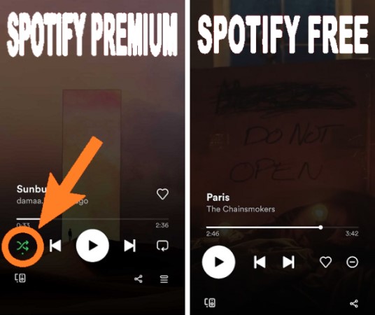 Как отключить перемешивание Spotify Приложение