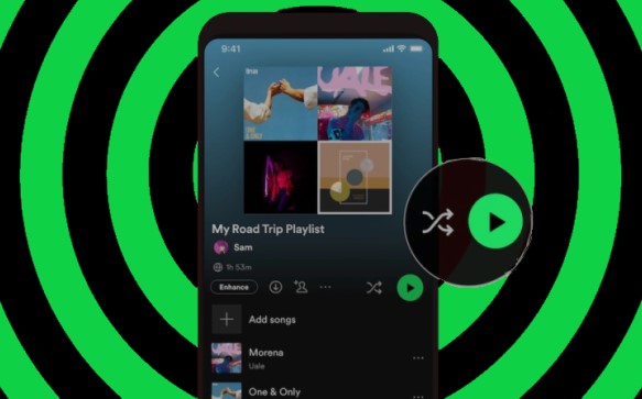 фиксированный Spotify Нет проблемы с кнопкой «Перемешать»